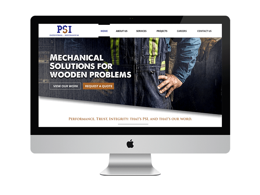 PSI-website-design-and-development