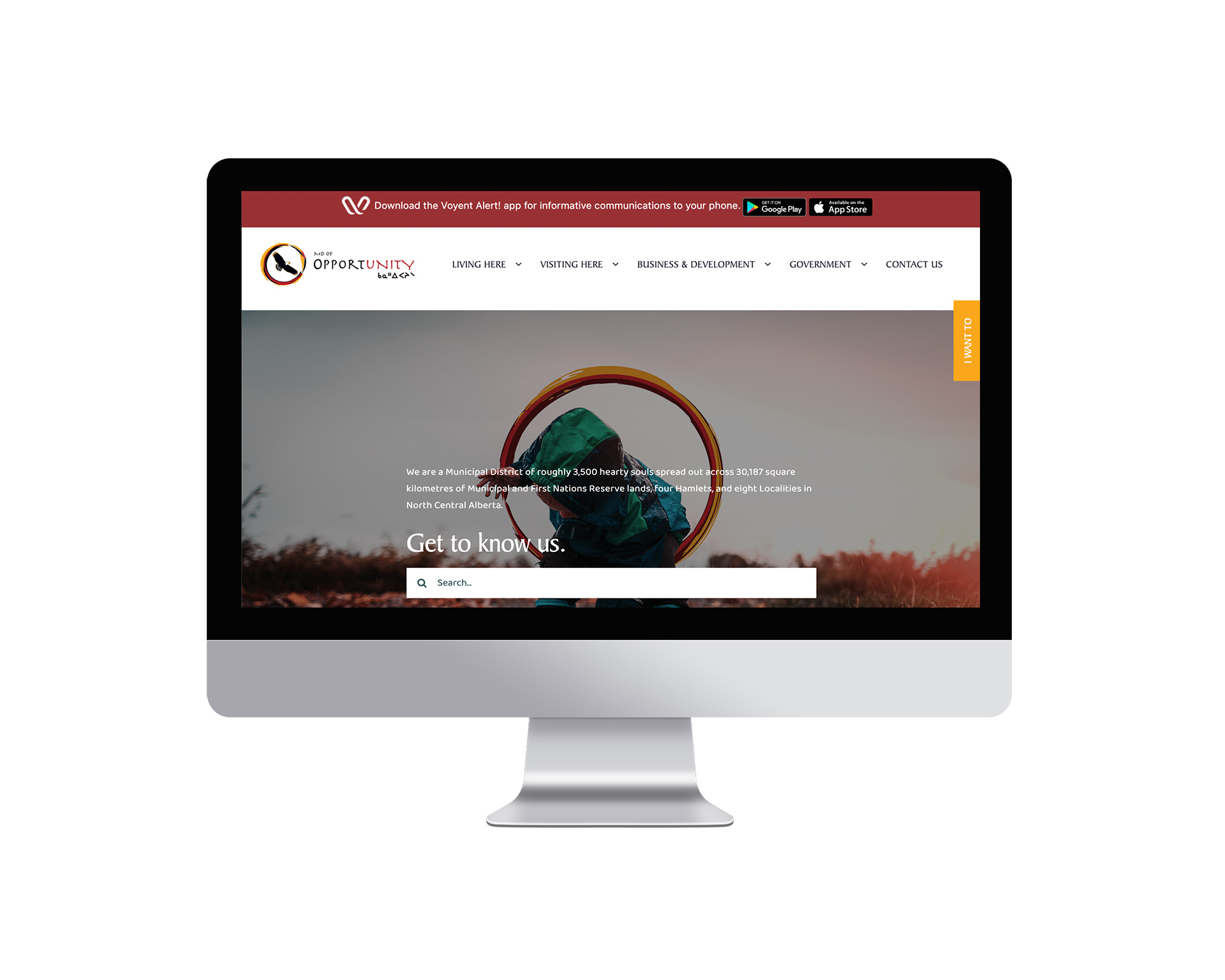 MD Opportunity website mockup