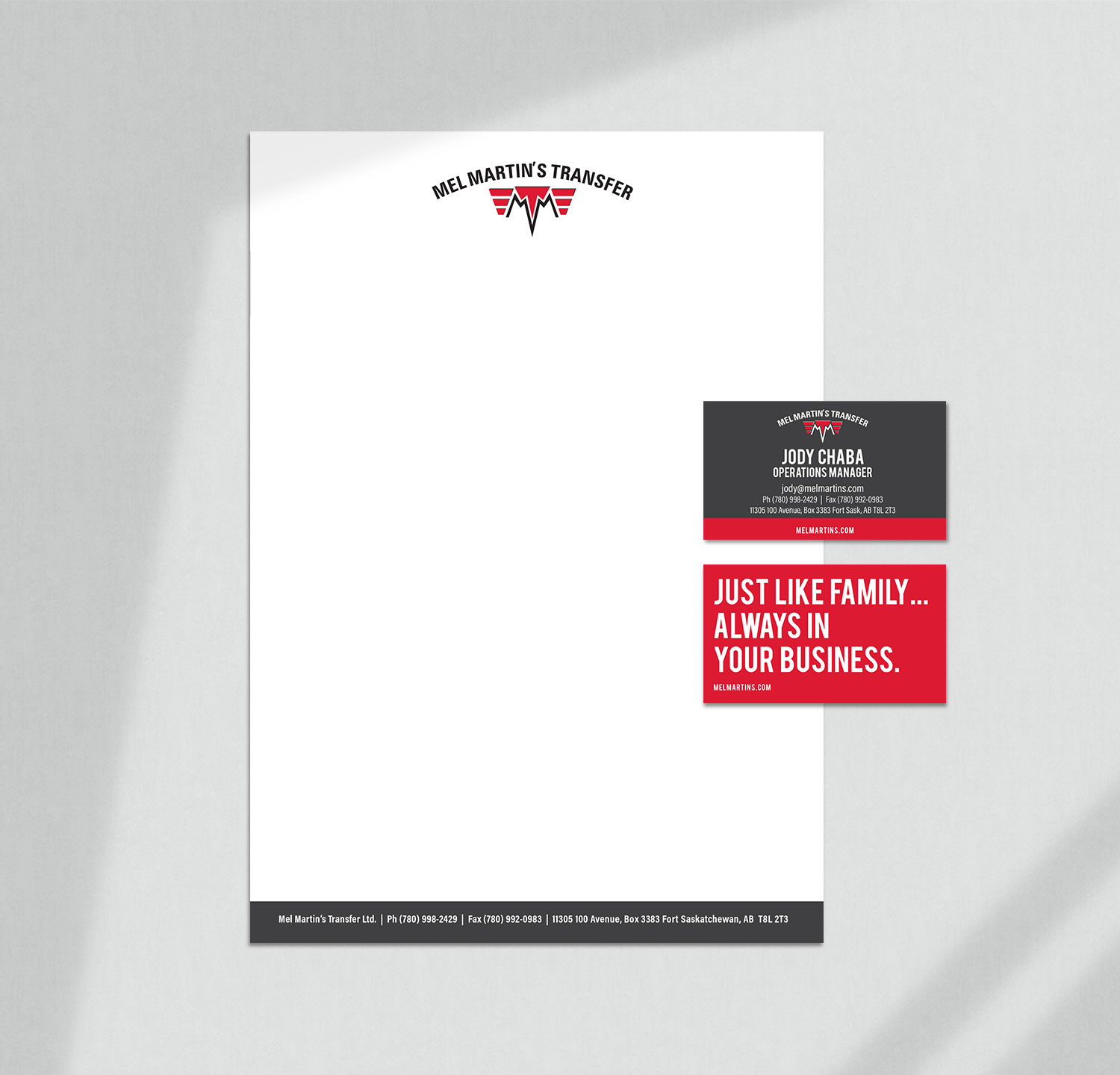 Mel Martins Stationery Mockup