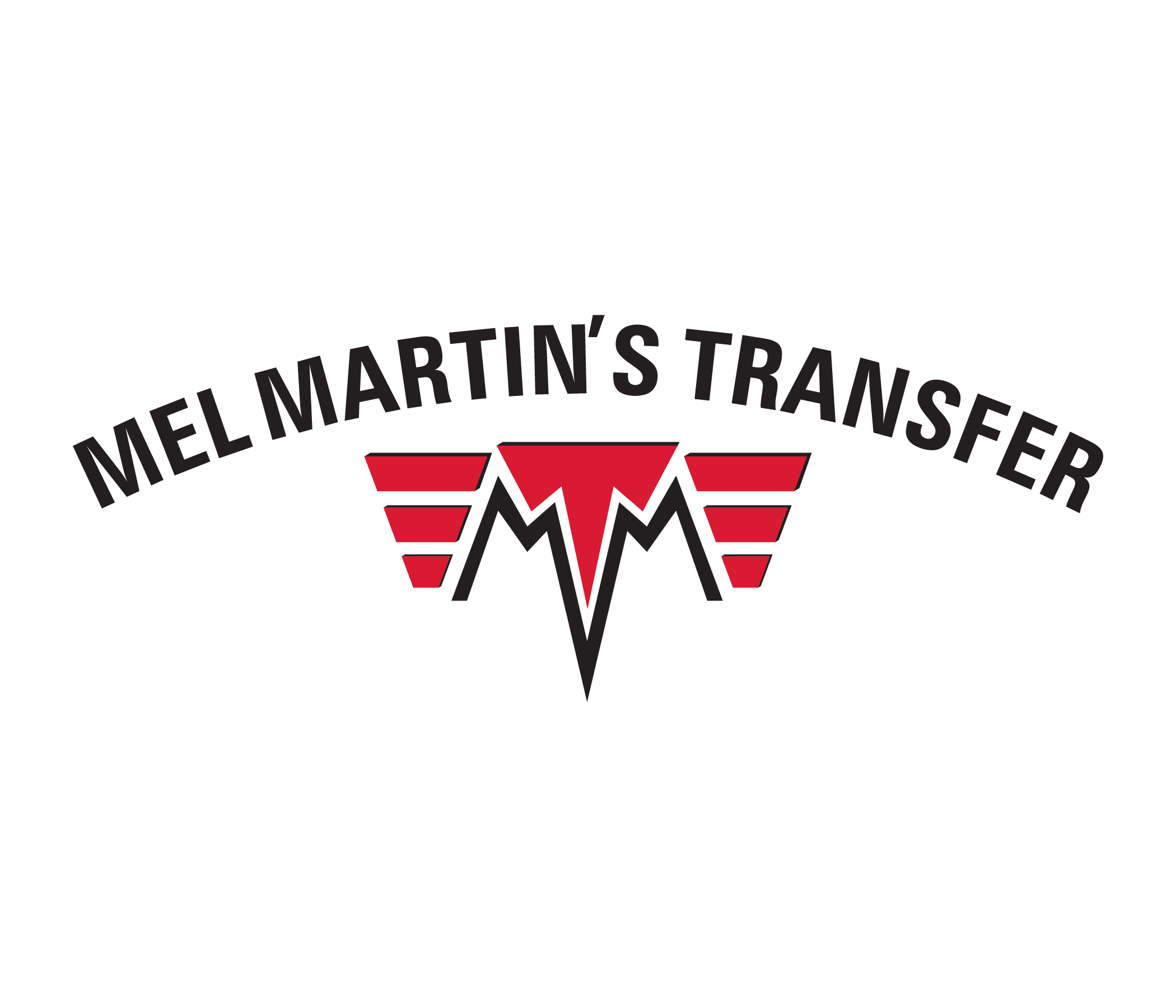 Mel Martin's Transfer Logo